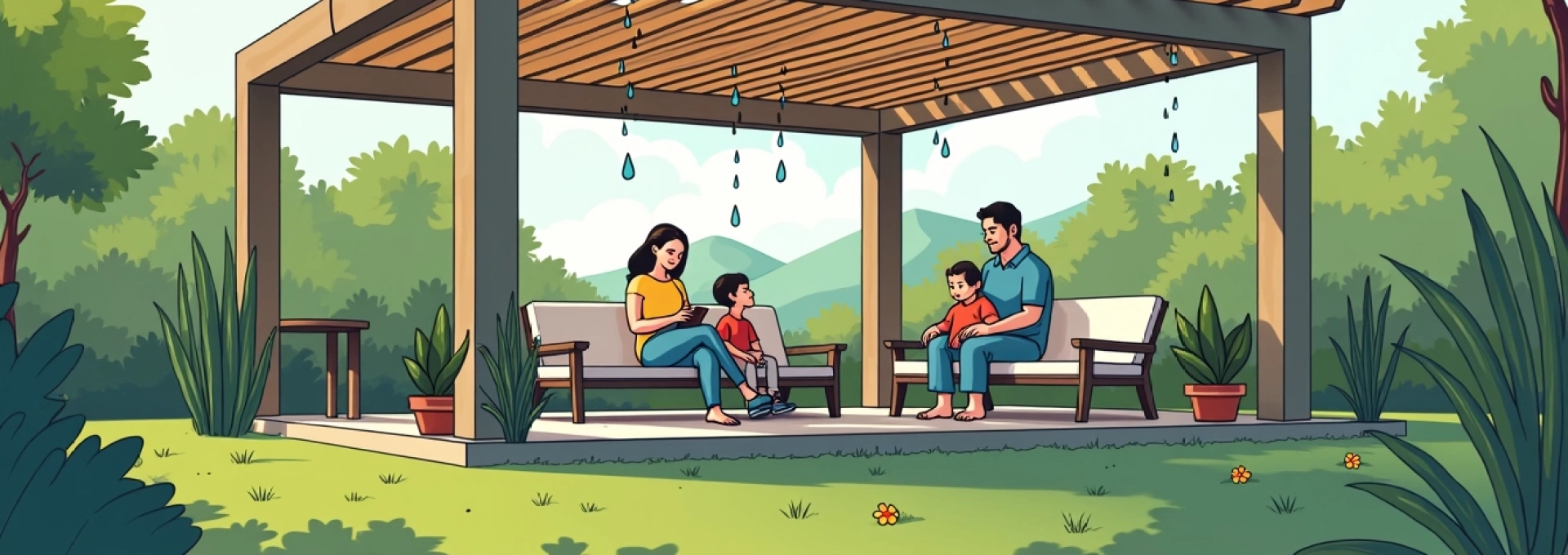 pérgola bioclimática